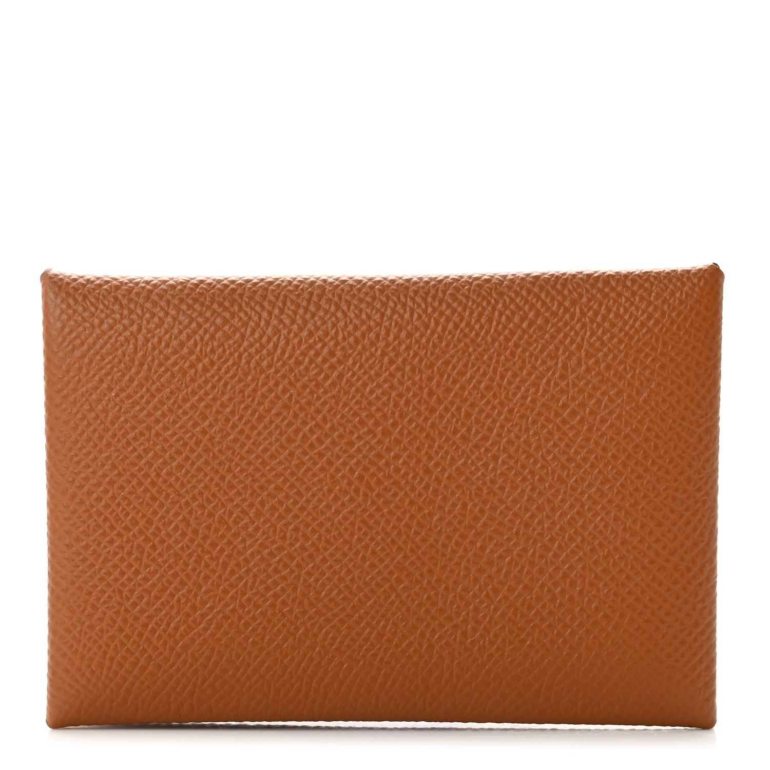 Hermes Epsom Calvi Card Case Gold 1 of 7