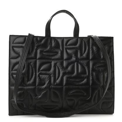 Telfar x MOOSE KNUCKLES Nylon Quilted Large Shopping Bag Black 1 of 7