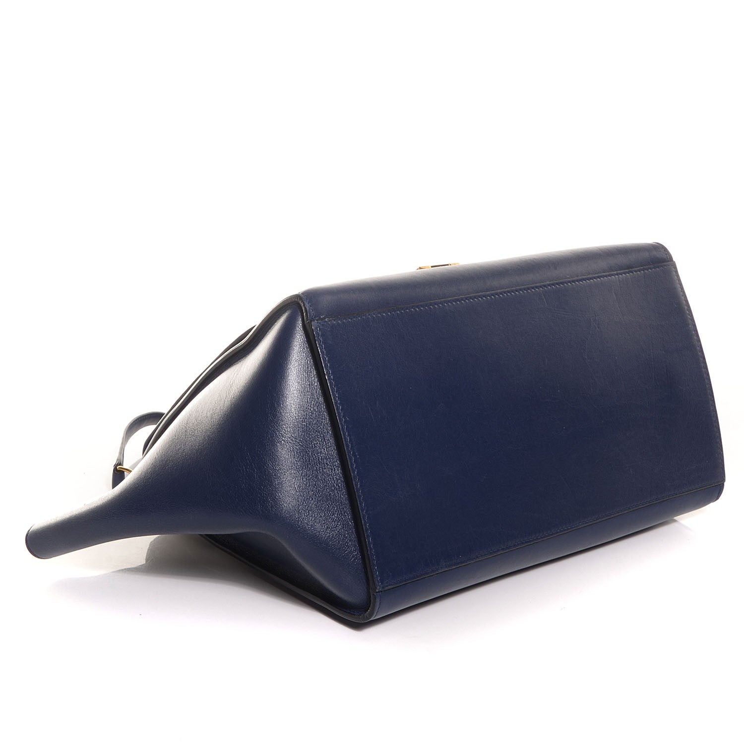 Celine Palmetto Medium Trapeze Ink Blue 4 of 9