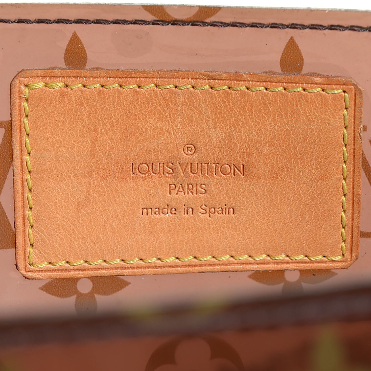Louis Vuitton Vinyl Cabas Sac Ambre MM 11 of 11