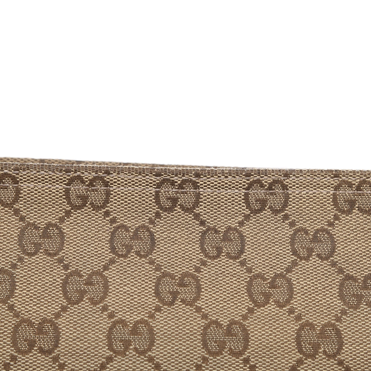 Monogram Web Small Flat Messenger Crossbody Dark Brown