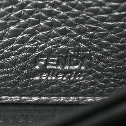 Fendi Cuoio Romano Lux Selleria Zip Around Wallet Argento 6 of 7