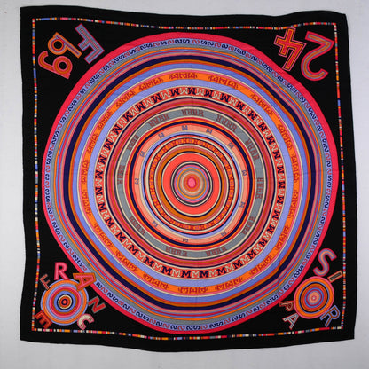 Hermes Cashmere Silk Tohu Bohu Shawl 140 2 of 7