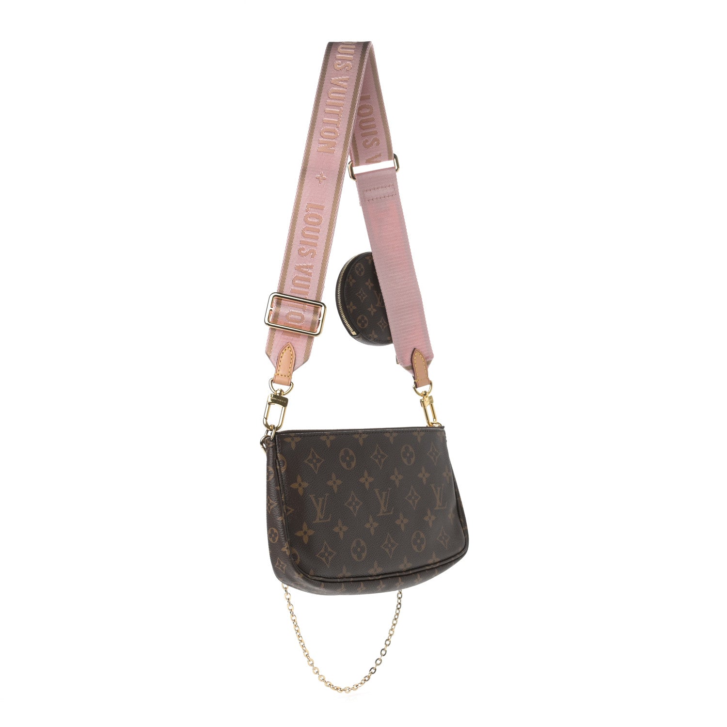 Louis Vuitton Monogram Multi Pochette Accessories Rose Clair 3 of 11