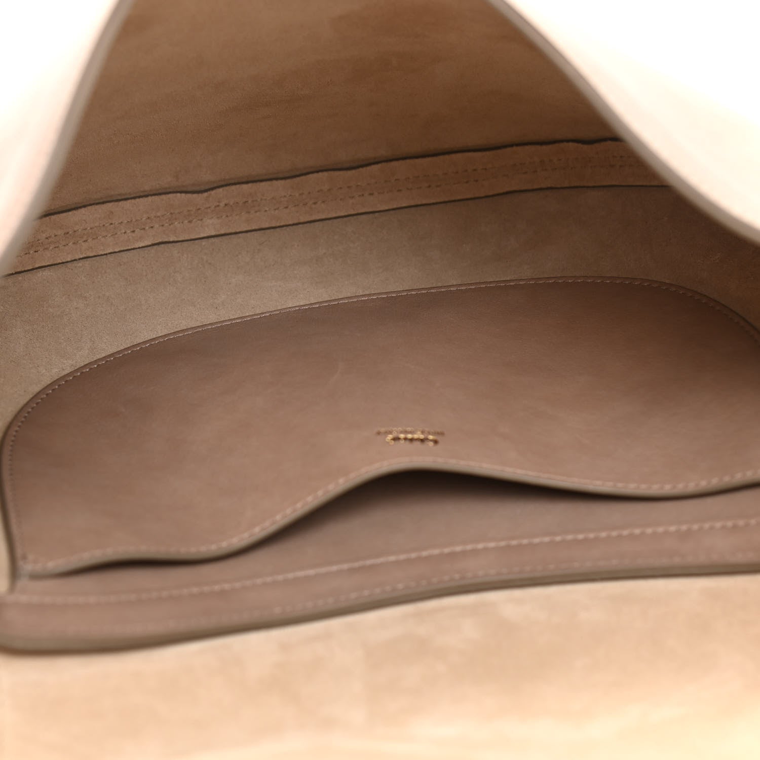 Chloe Grain Calfskin Kiss Hobo Motty Grey 5 of 12