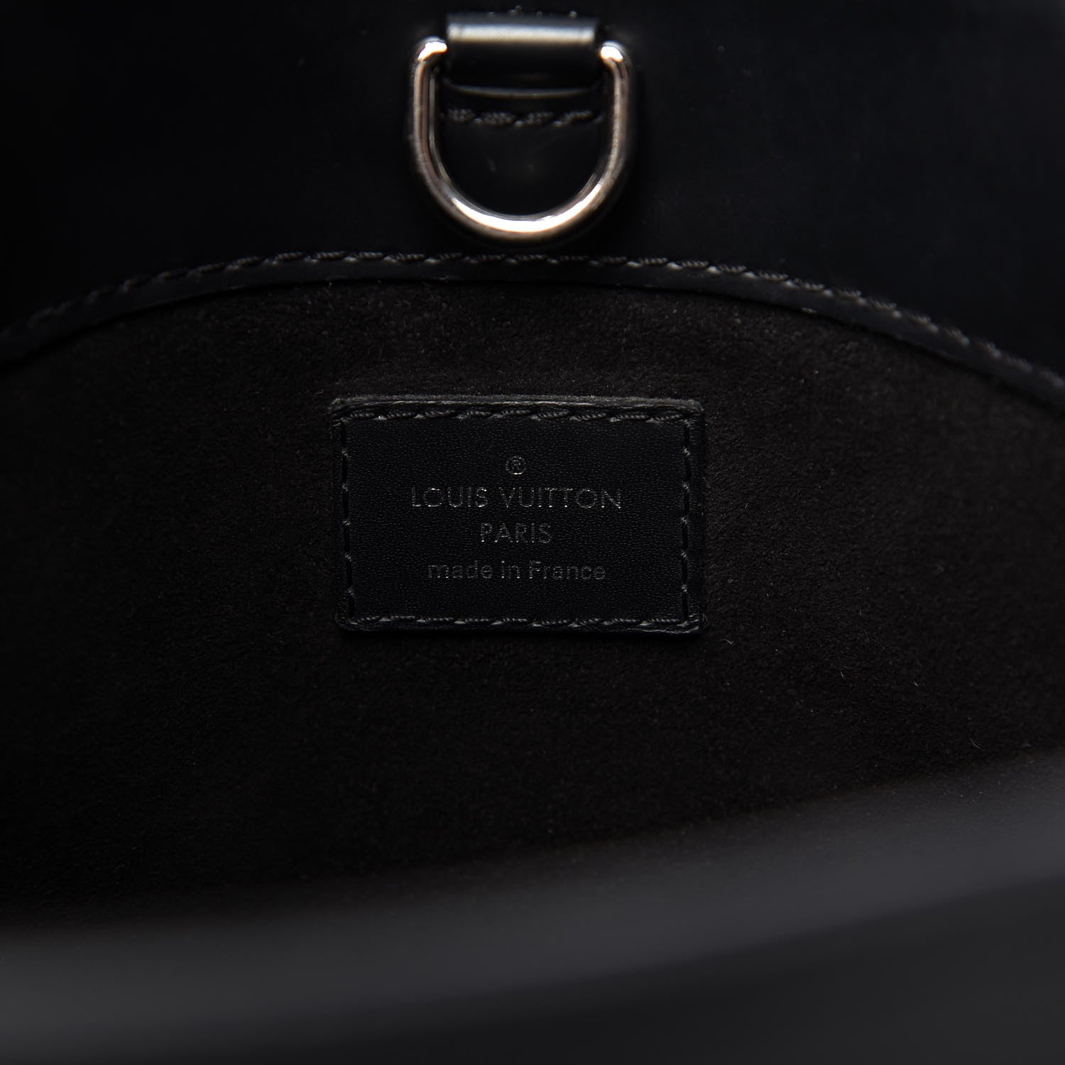 Louis Vuitton Epi Brooks Tote Black 8 of 9