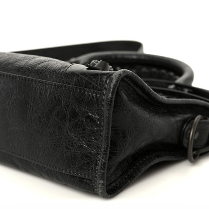Balenciaga Agneau Arena Classic Hardware Le City Mini  Black 10 of 11