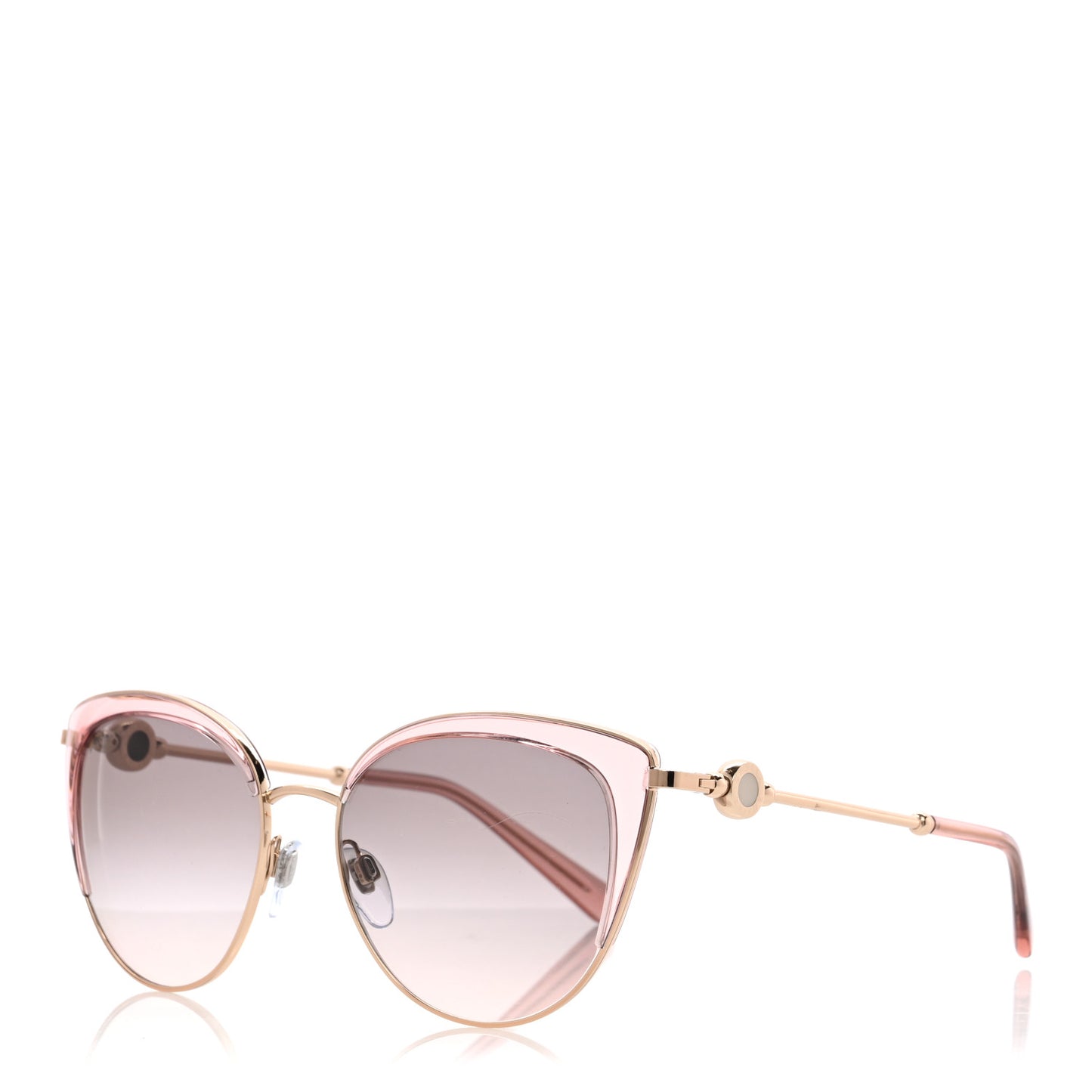 Metal Sunglasses 6133 Pink Gold