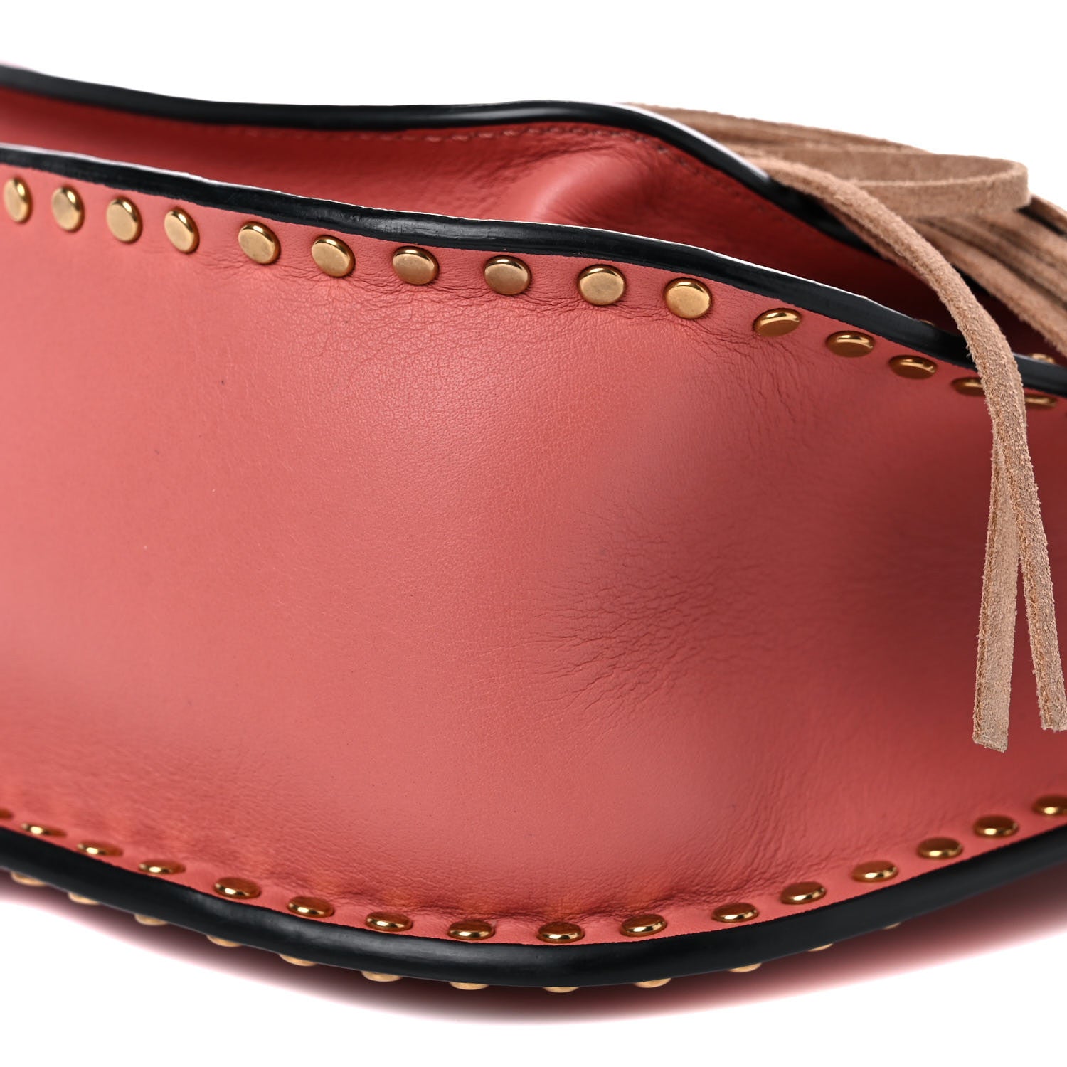Chloe Calfskin Braided Mini Hudson Shoulder Bag Misty Rose 7 of 9