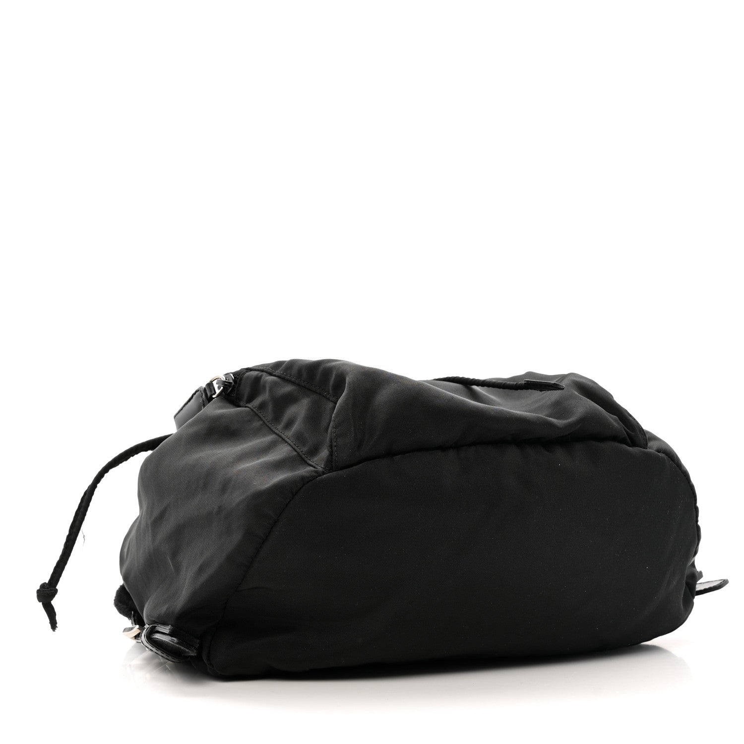 Prada Tessuto Nylon Vela Cinch Backpack Black 4 of 12