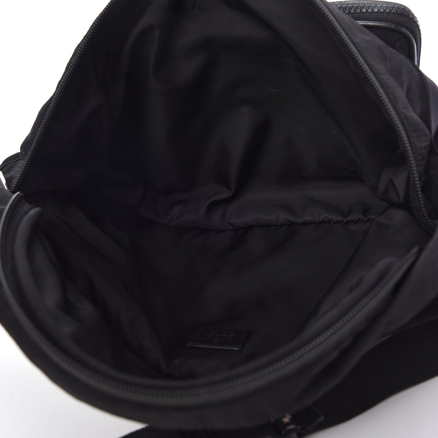 Gucci Nylon 80s Logo Patch Belt Bag Black 5 of 10