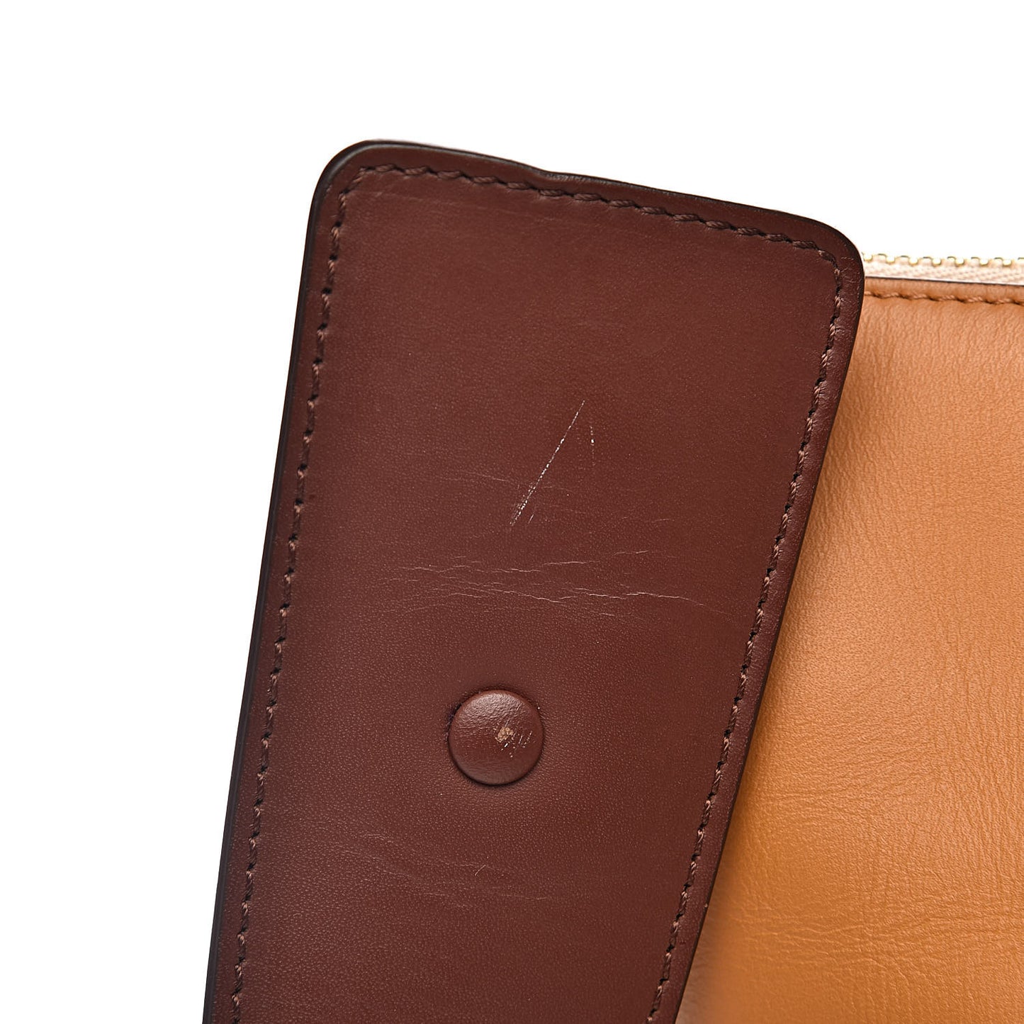 Smooth Calfskin Large Baylee Tote Yummy Cookie