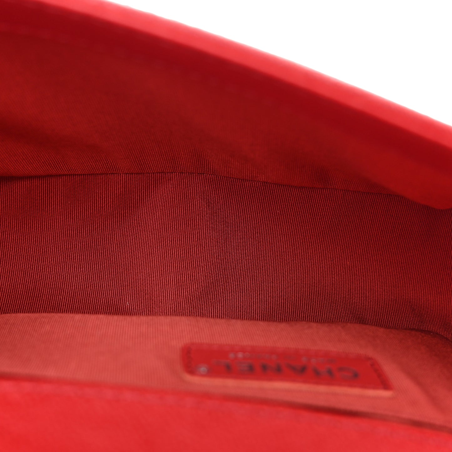 Calfskin Quilted Medium Top Handle Boy Flap Red