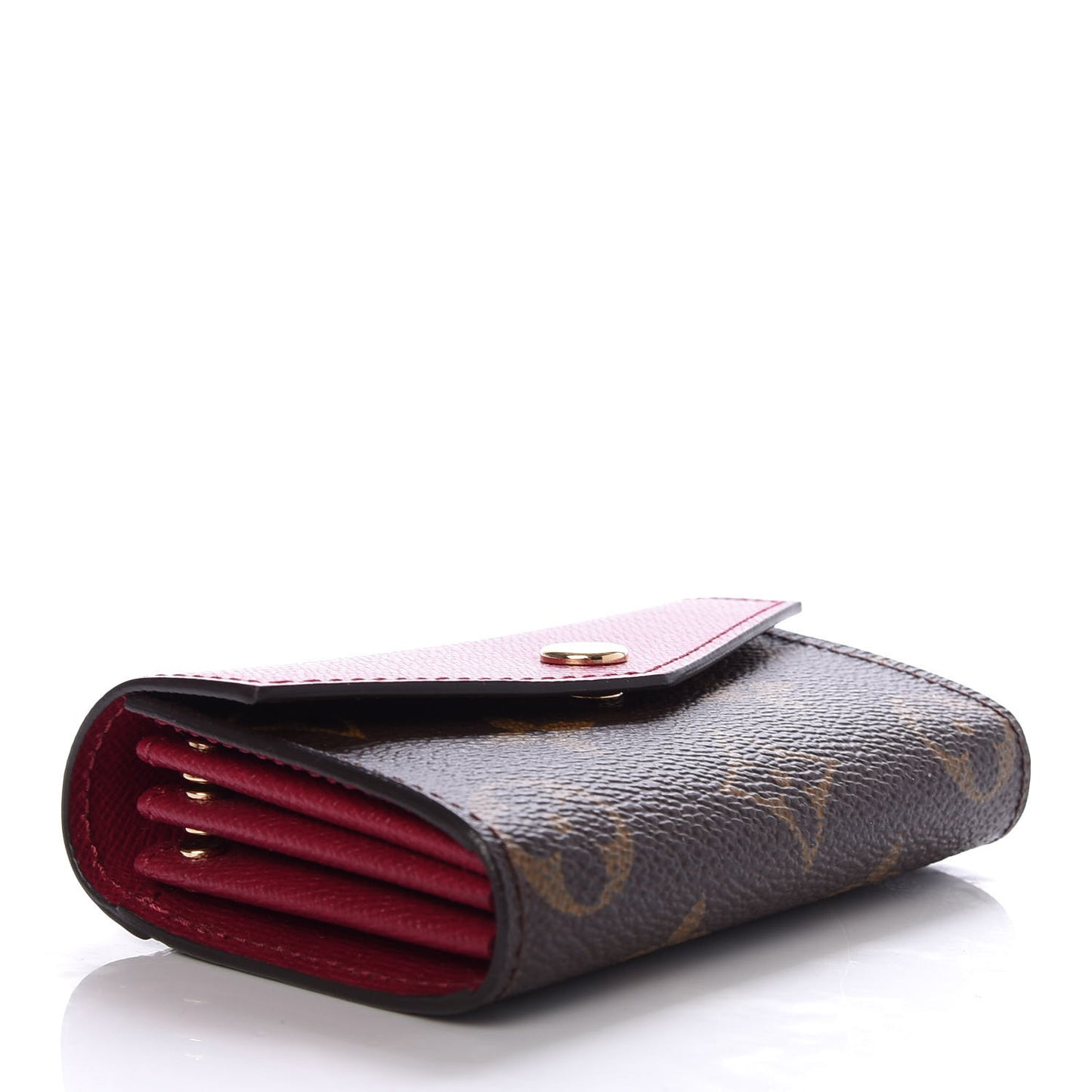 Monogram Sarah Multicartes Fuchsia