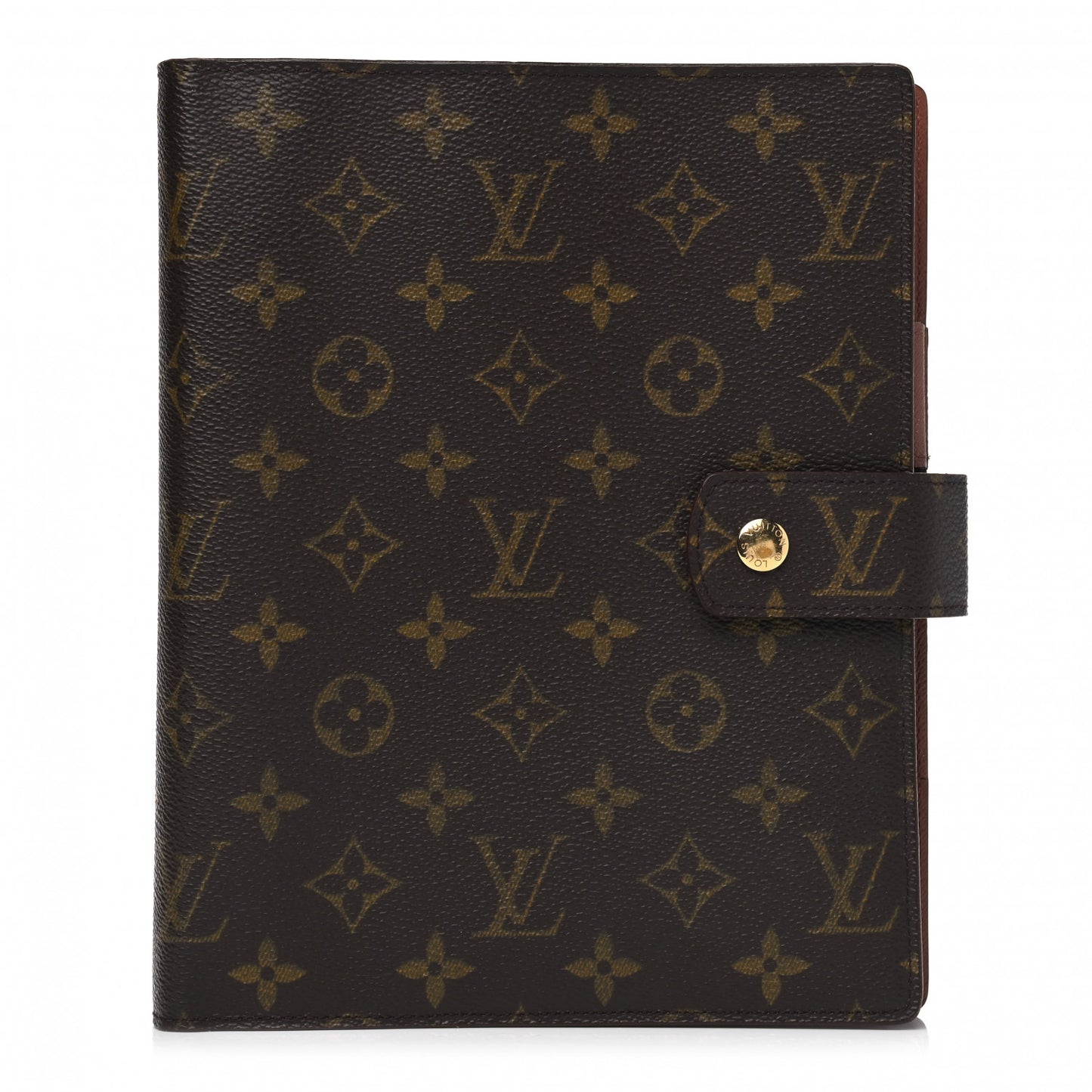Monogram Large Ring Agenda Cover
