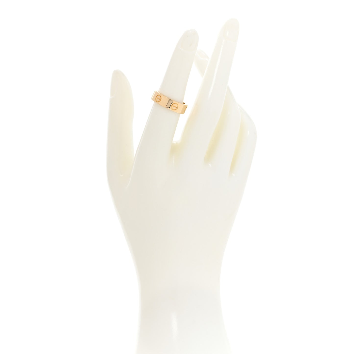 18K Yellow Gold 5.5mm LOVE Ring 53 6.25