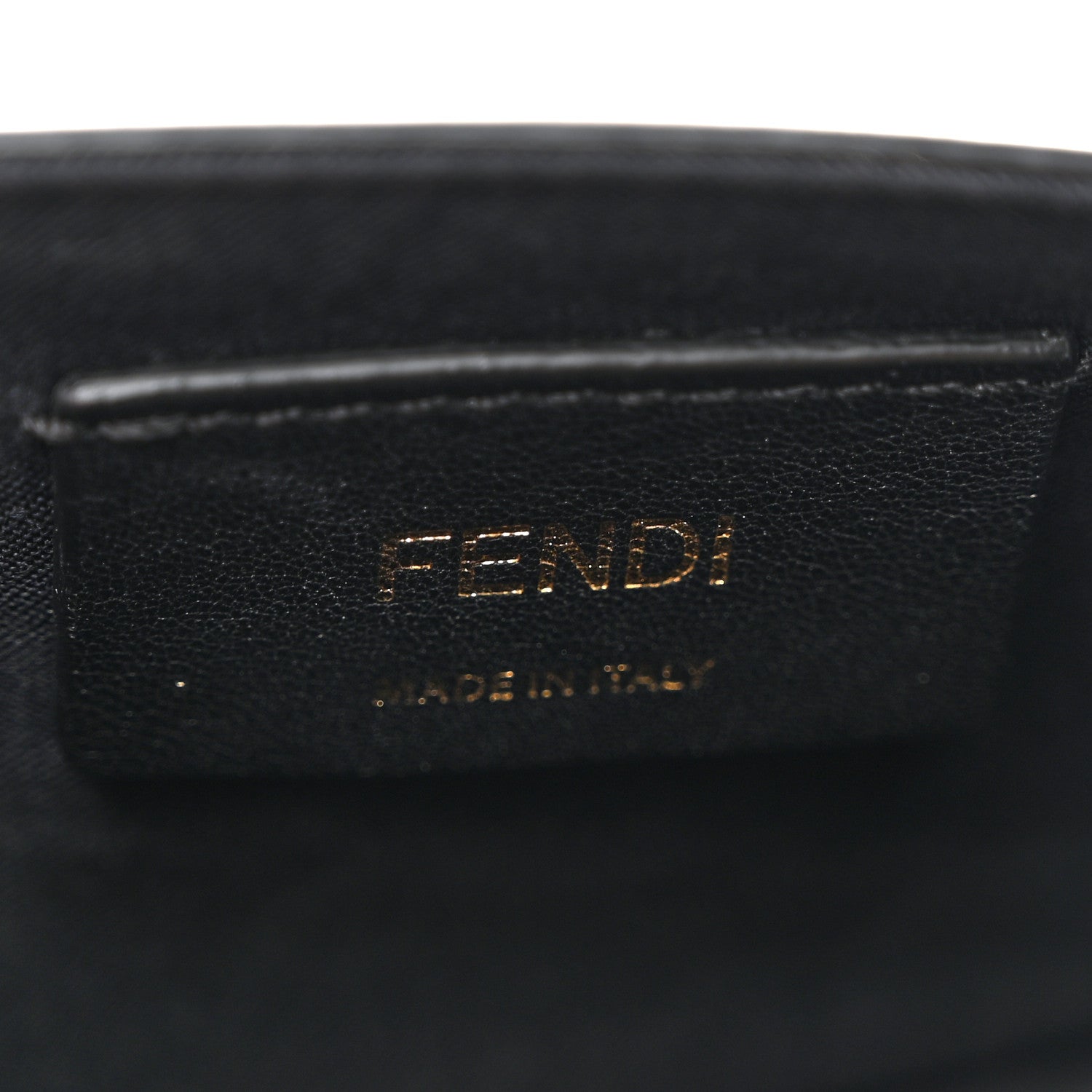 Fendi Vitello Liberty Lucido F is Fendi Envelope Belt Bag Black 8 of 11