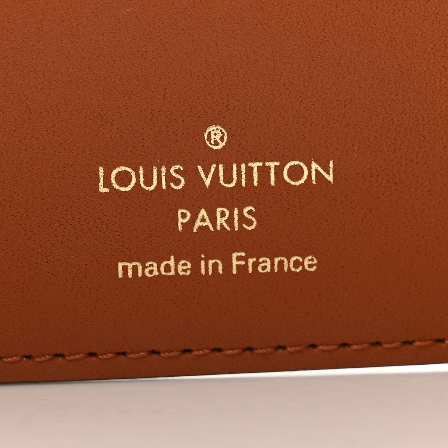 Louis Vuitton Monogram Flower Lock Compact Wallet Caramel 6 of 12