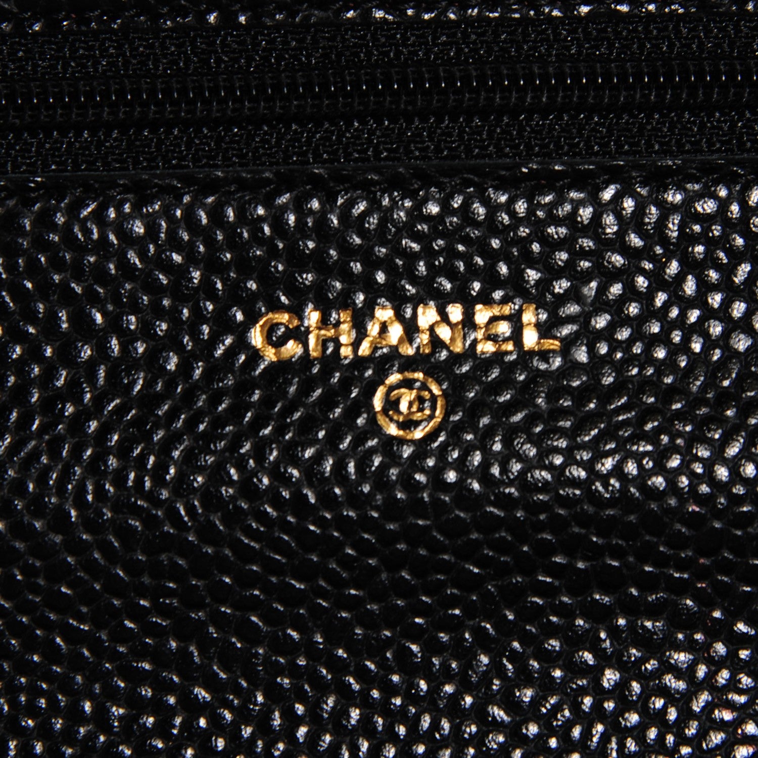 Chanel Caviar Quilted Wallet On Chain WOC Black 7 of 9