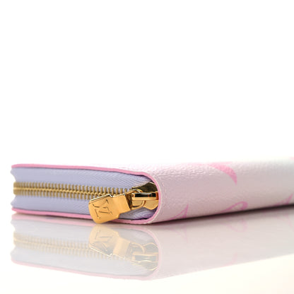 Louis Vuitton Monogram Giant Spring In The City Zippy Wallet Sunrise Pastel 7 of 9