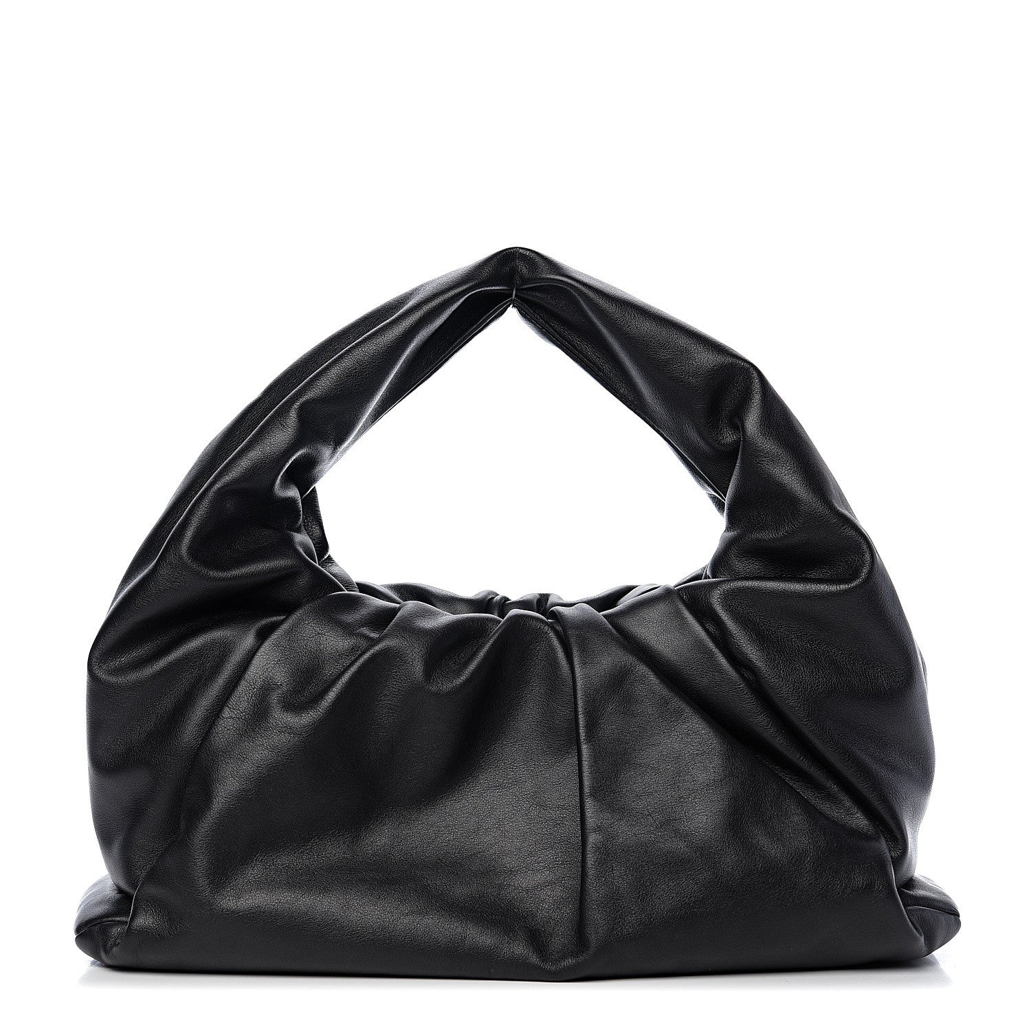 Bottega Veneta Smooth Butter Calfskin Small The Shoulder Pouch Black 1 of 8