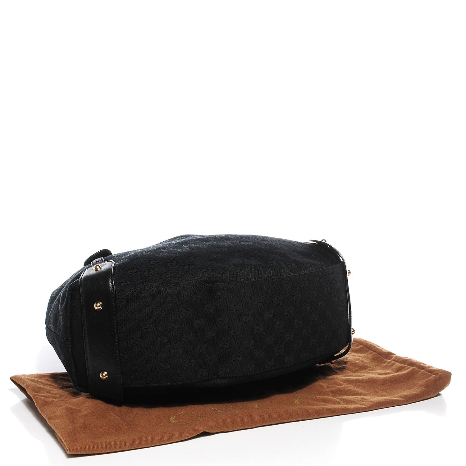 Gucci Monogram Medium Pelham Shoulder Bag Black 4 of 9