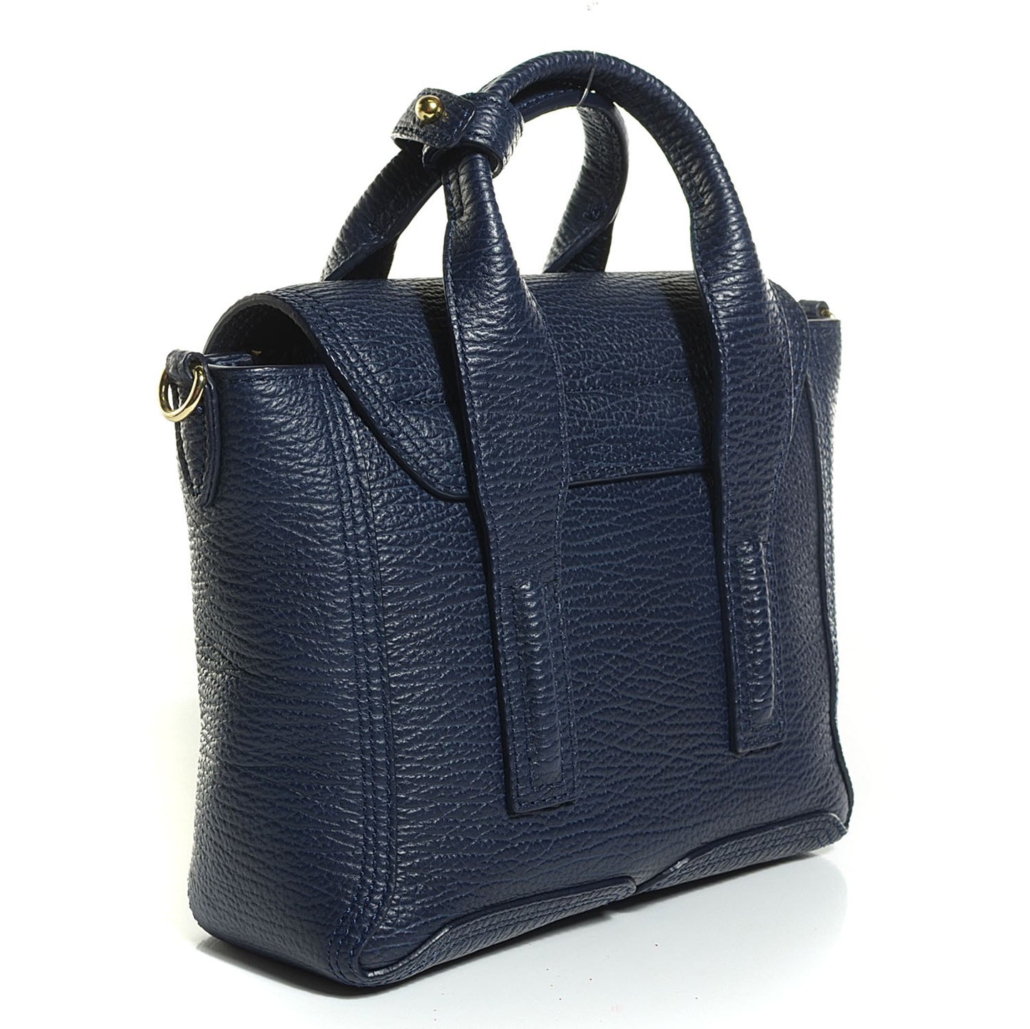 3.1 Textured Calfskin Mini Pashli Satchel Ink
