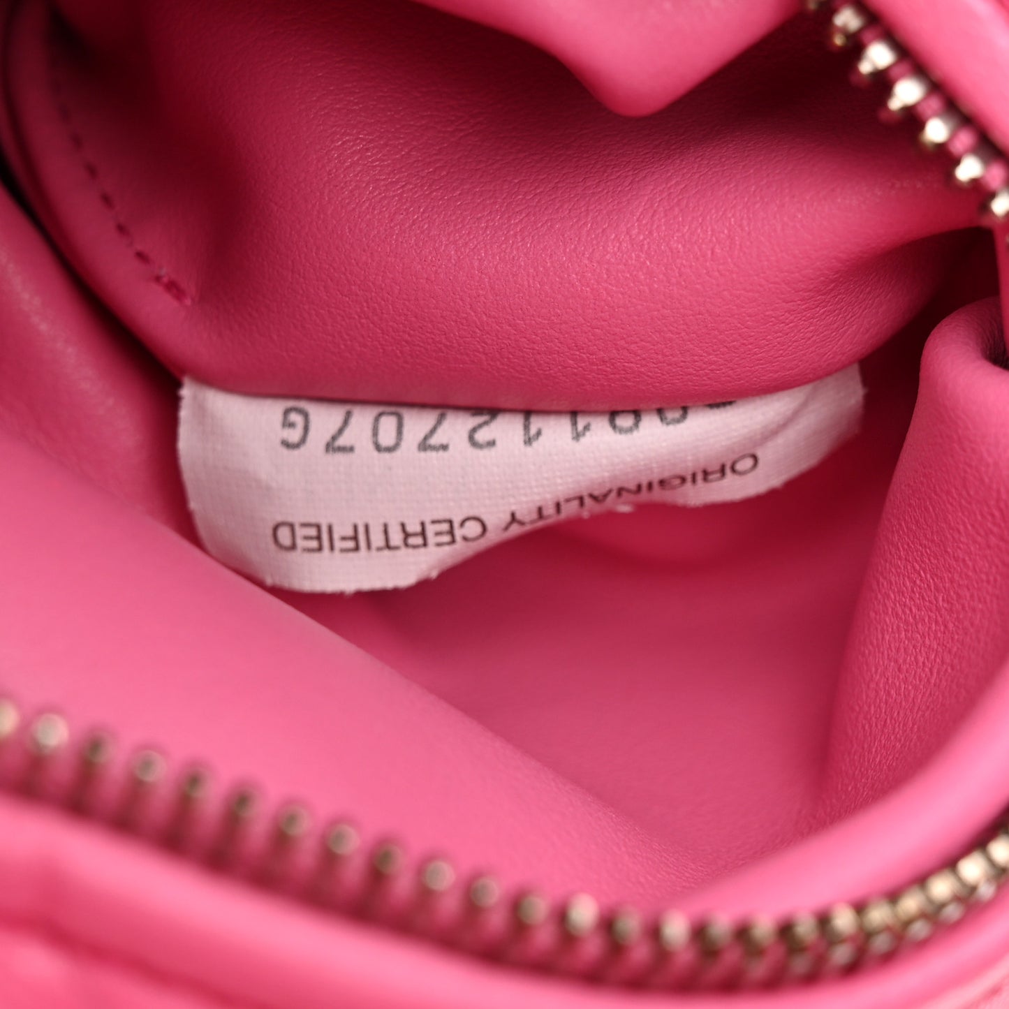 Nappa Intrecciato Mini Jodie Pink