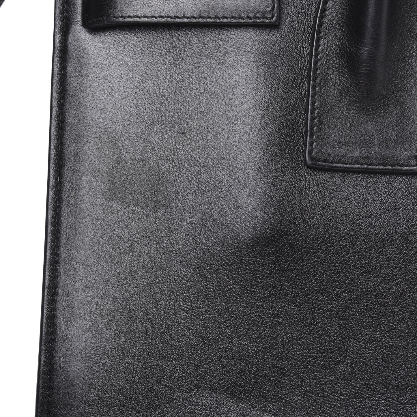 Smooth Calfskin Small Sac De Jour Black