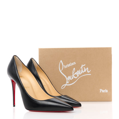 Christian Louboutin Shiny Nappa Kate 100 Pumps 39 Black 8 of 8