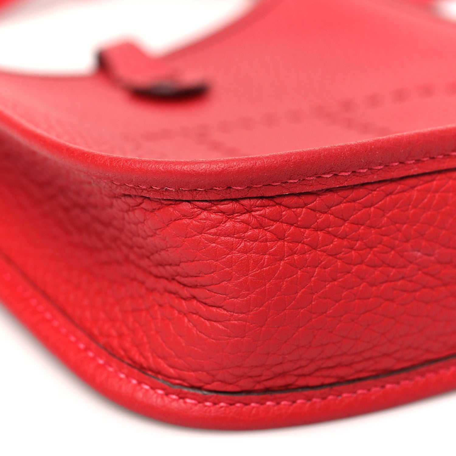 Hermes Taurillon Clemence Evelyne TPM Rouge Piment 1840749