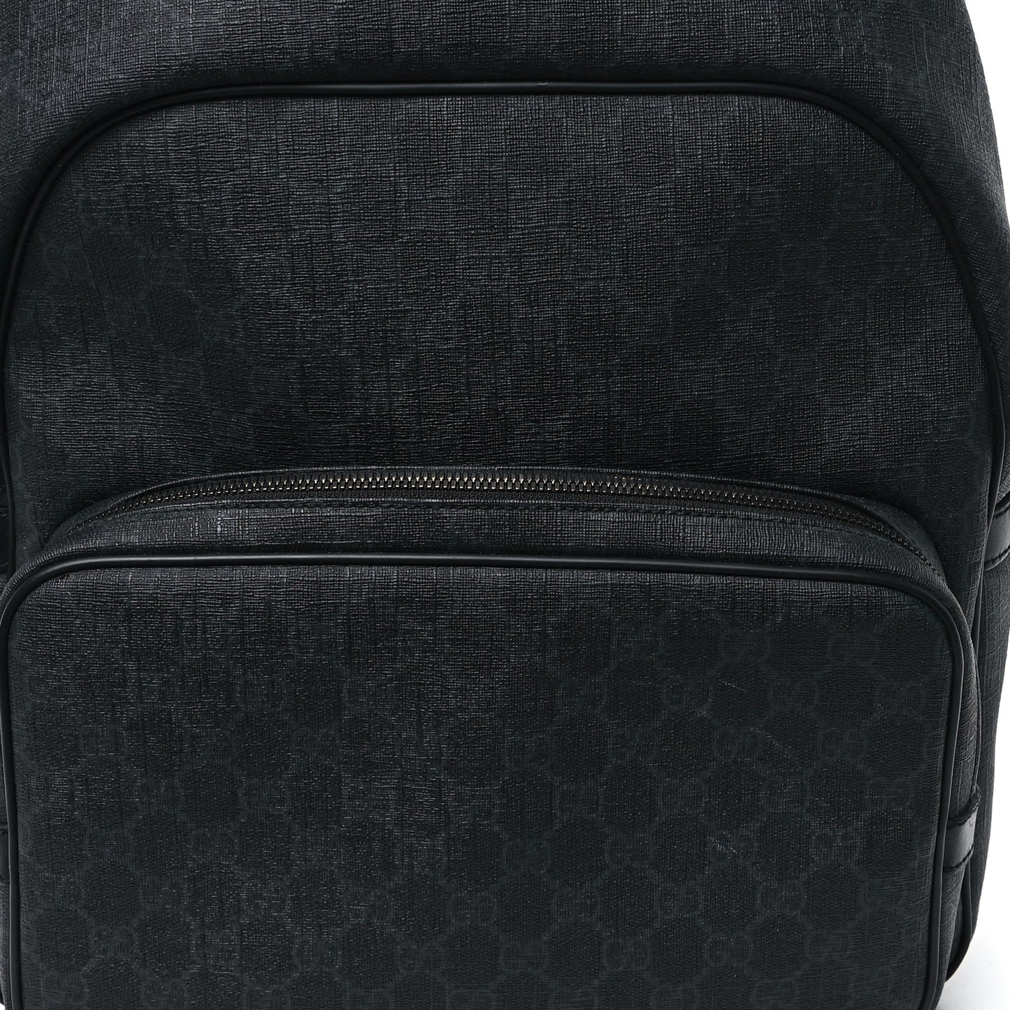 GG Supreme Monogram Medium Day Backpack Grey Black
