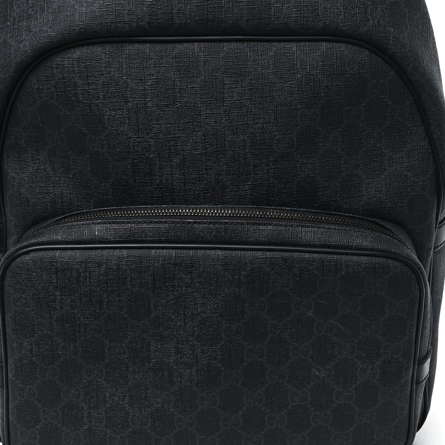 Gucci GG Supreme Monogram Medium Day Backpack Grey Black 6 of 12