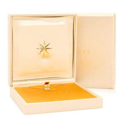 Bulgari 18K Yellow Gold Diamond Small B.Zero1 Pave Pendant Necklace 9 of 9