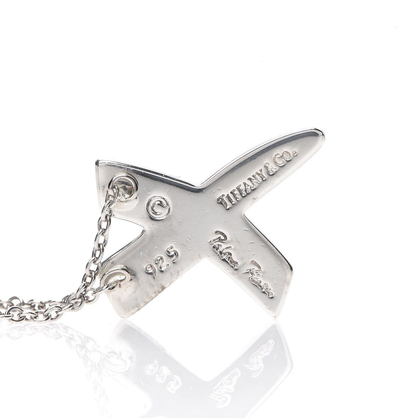 Sterling Silver Paloma Picasso Graffiti X Pendant Necklace