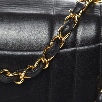 Chanel Lambskin Vertical Quilt Jumbo Single Flap Black 18 of 21
