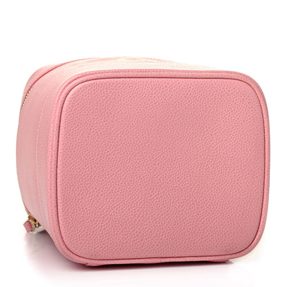 Chanel Caviar Vanity Cosmetic Case Pink 3 of 4