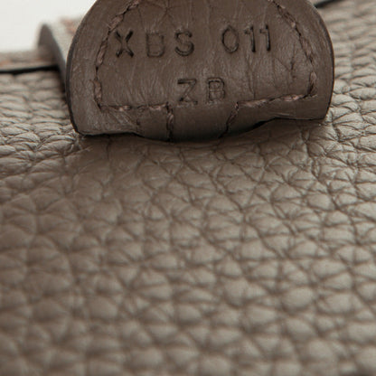 Hermes Taurillon Clemence Amazone Evelyne TPM Etain Rouge Casaque 7 of 7