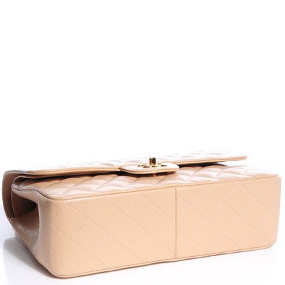 Chanel Caviar Jumbo Double Flap Beige Clair 4 of 9