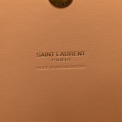 Saint Laurent Raffia Logo Tote Naturel 6 of 9