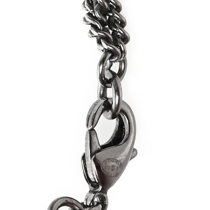 Chanel Crystal Ruthenium CC Necklace 4 of 4