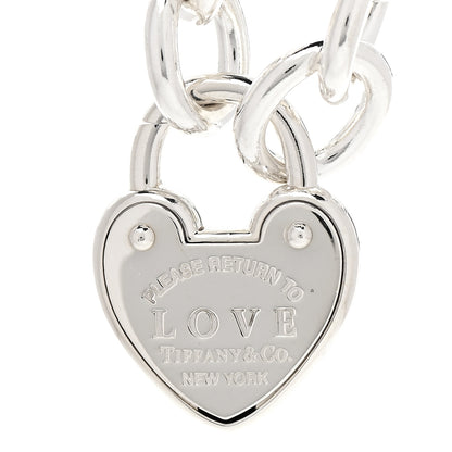 Tiffany Sterling Silver Return to Tiffany Love Lock Bracelet 4 of 7