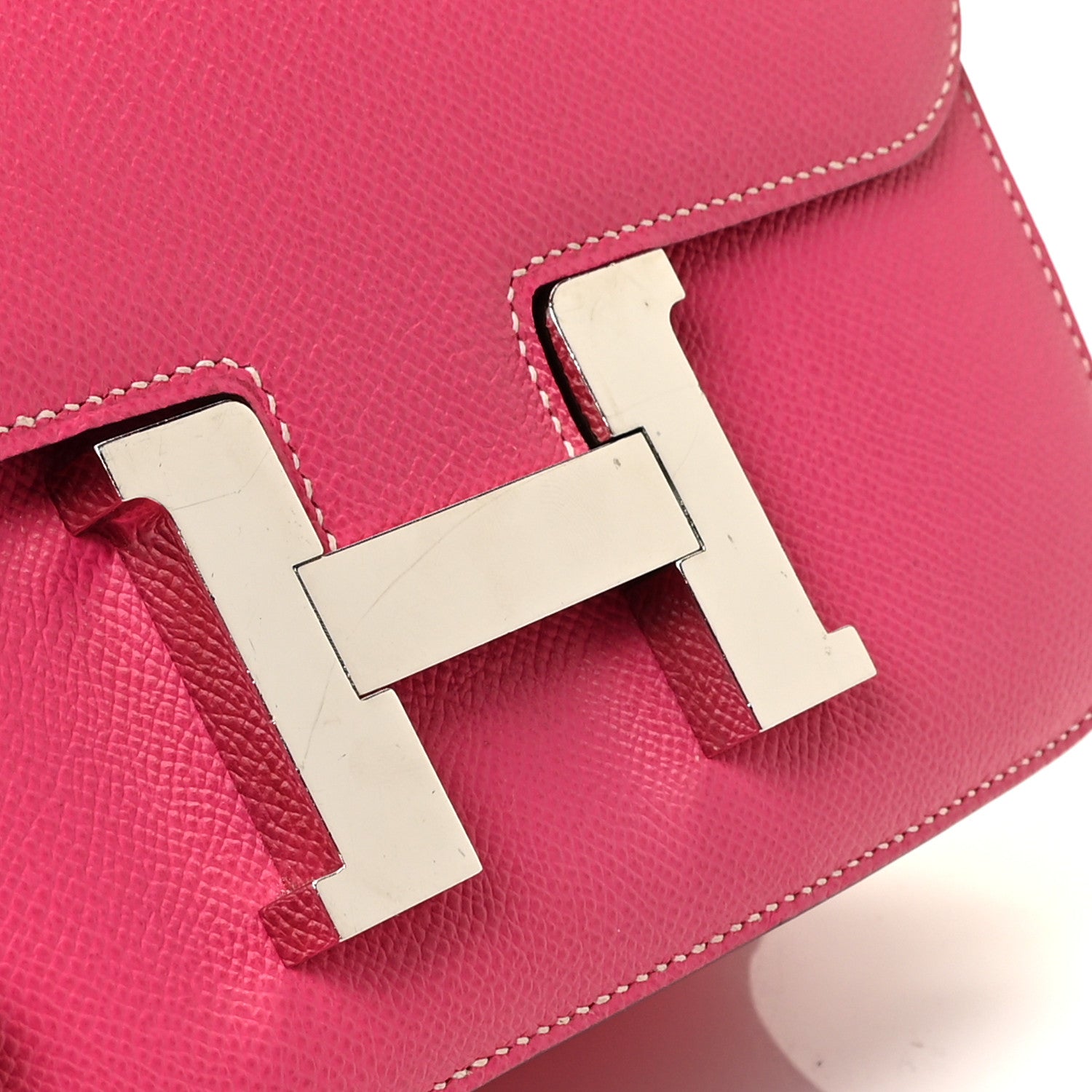 Hermes Epsom Constance 24 Rose Tyrien 8 of 9