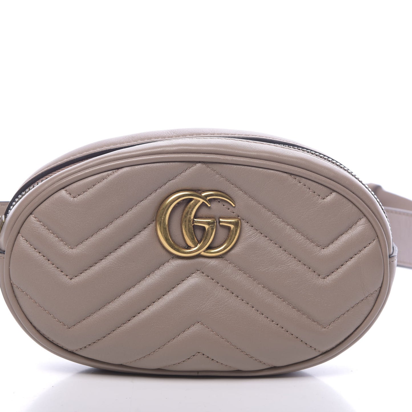 Calfskin Matelasse GG Marmont Belt Bag 95 38 Porcelain Rose