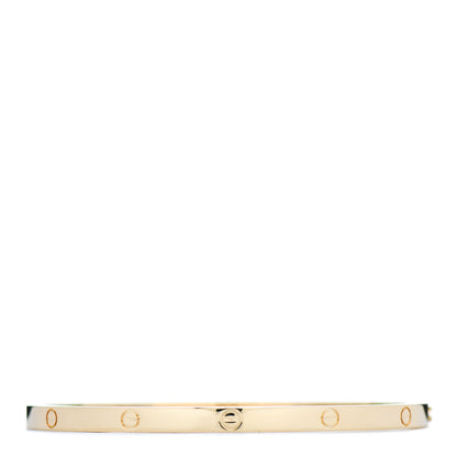 Cartier 18K Yellow Gold Small LOVE Bracelet 17 1 of 5