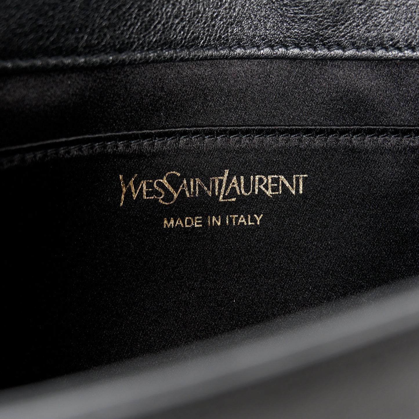 Goatskin Monogram Large Belle De Jour Clutch Black