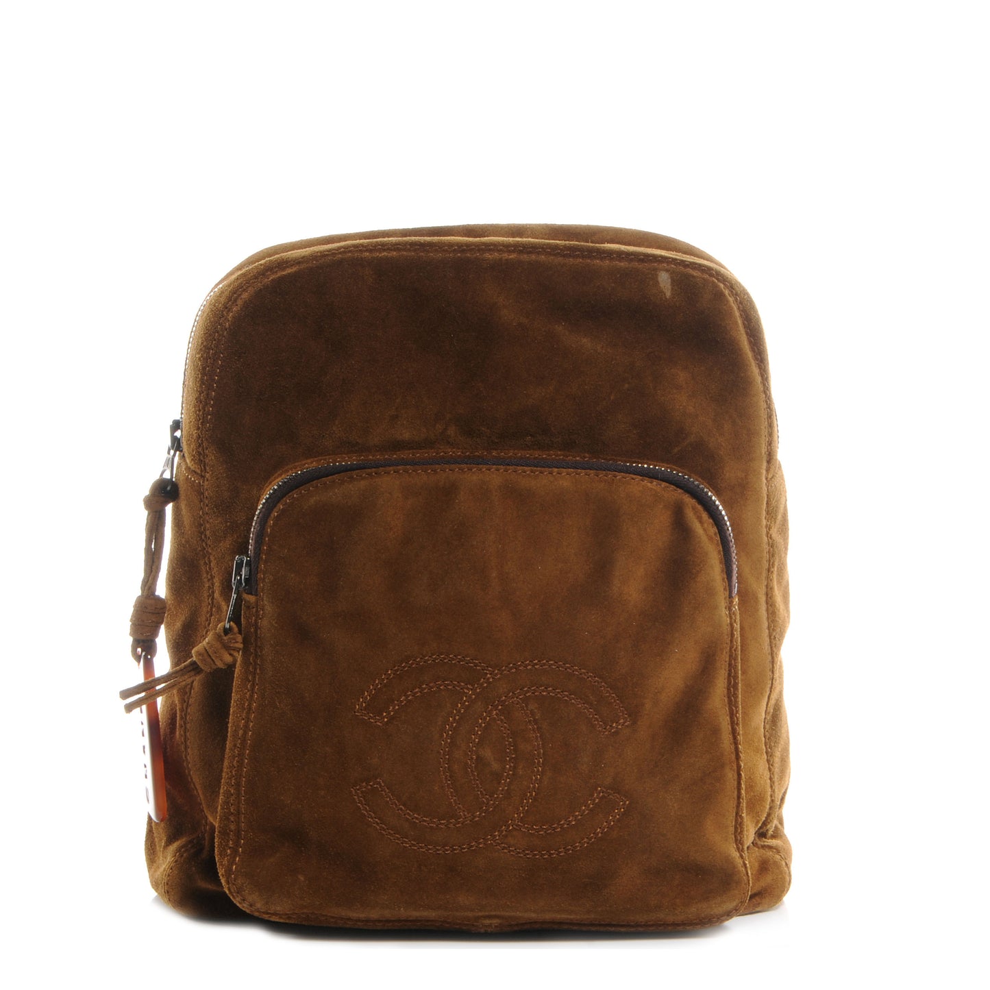 Suede Backpack Brown