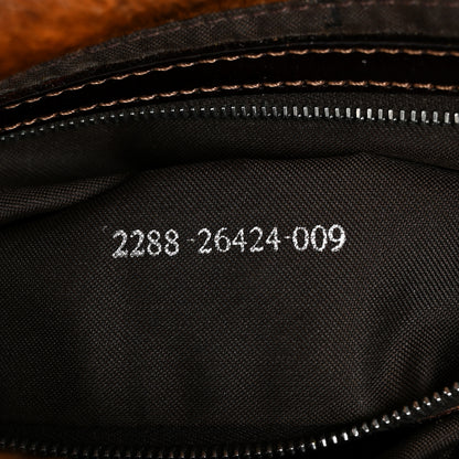 Fendi Calf Hair Zebra Print Baguette Brown 7 of 15