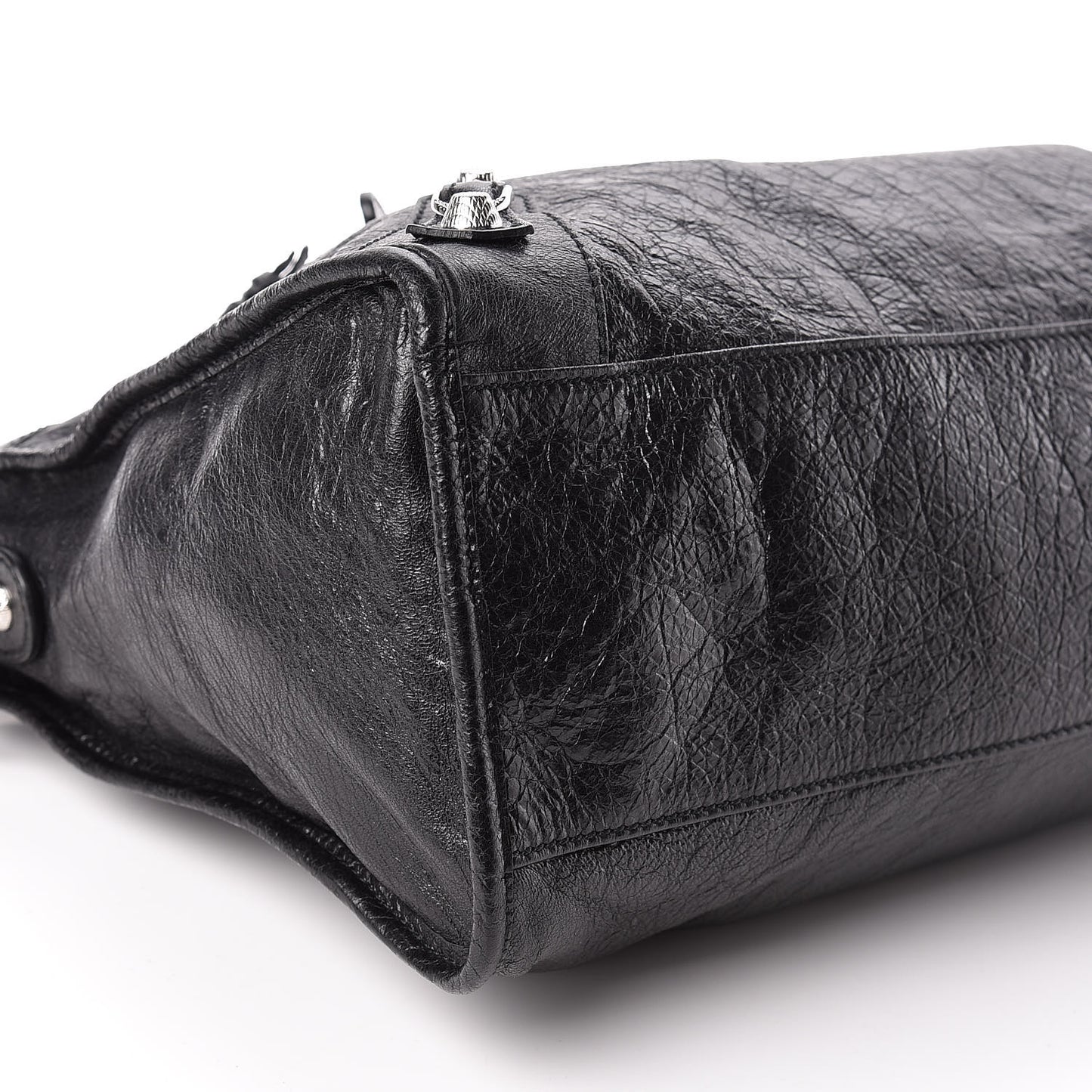 Agneau Giant 12 Silver Hardware City Black