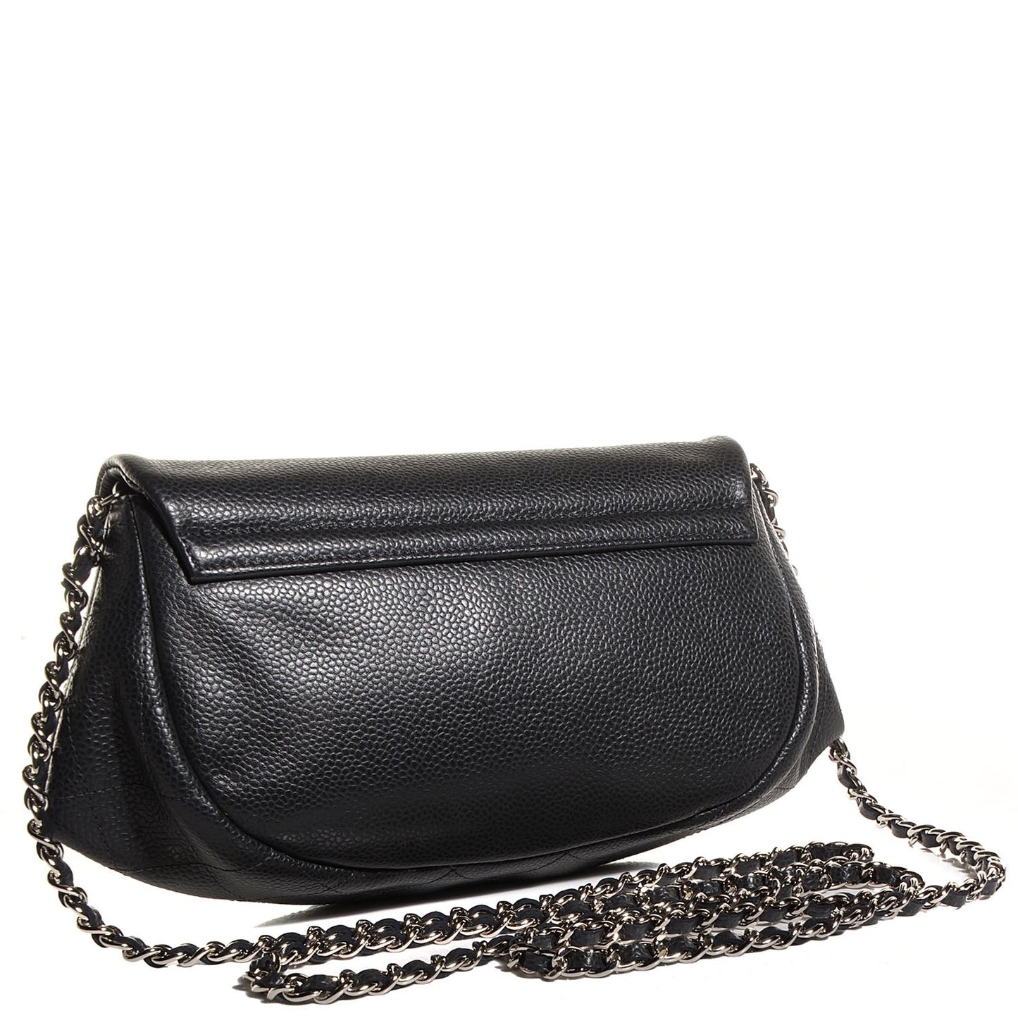 Caviar Half Moon Wallet On Chain WOC Black